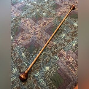Brass Colored Curtain Rod